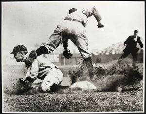 ty cobb sliding